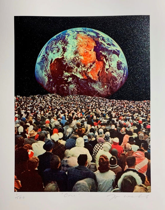 One | Limited Edition Silkscreen Print | Joe Webb