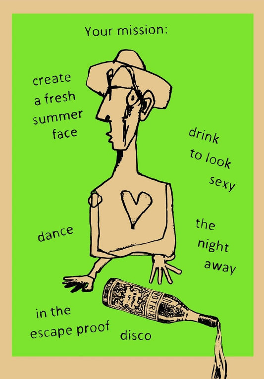 Summertime Green | Simon Kirk | Limited Edition Silkscreen