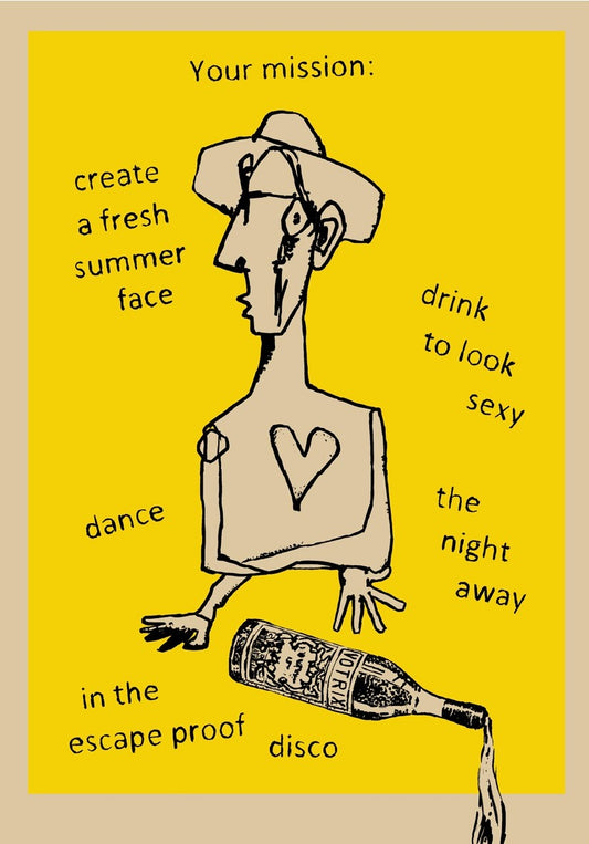 Summertime Yellow | Simon Kirk | Limited Edition Silkscreen