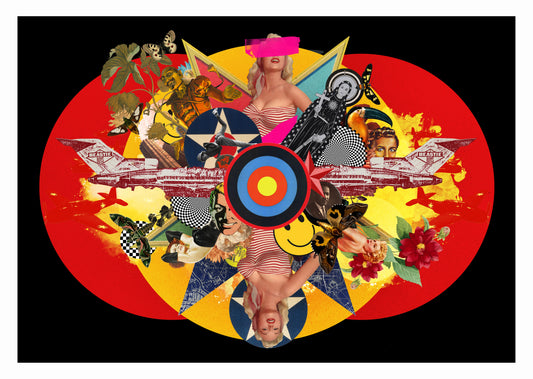 Steve Rawlings- Stars within Circles, Artist, Art, Limited edition -TAP Galleries, Essex Gallery