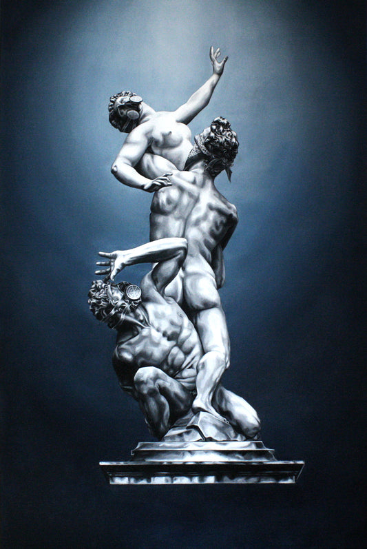 Tiffany Barber -The Abduction, Artist, Art, Limited edition -TAP Galleries,Essex Gallery