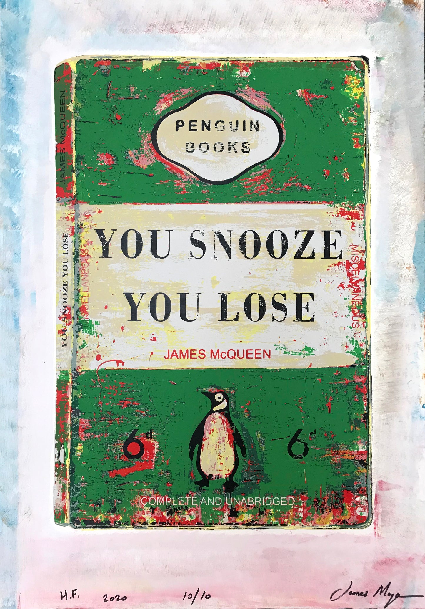 James McQueen | You Snooze You Lose - Green