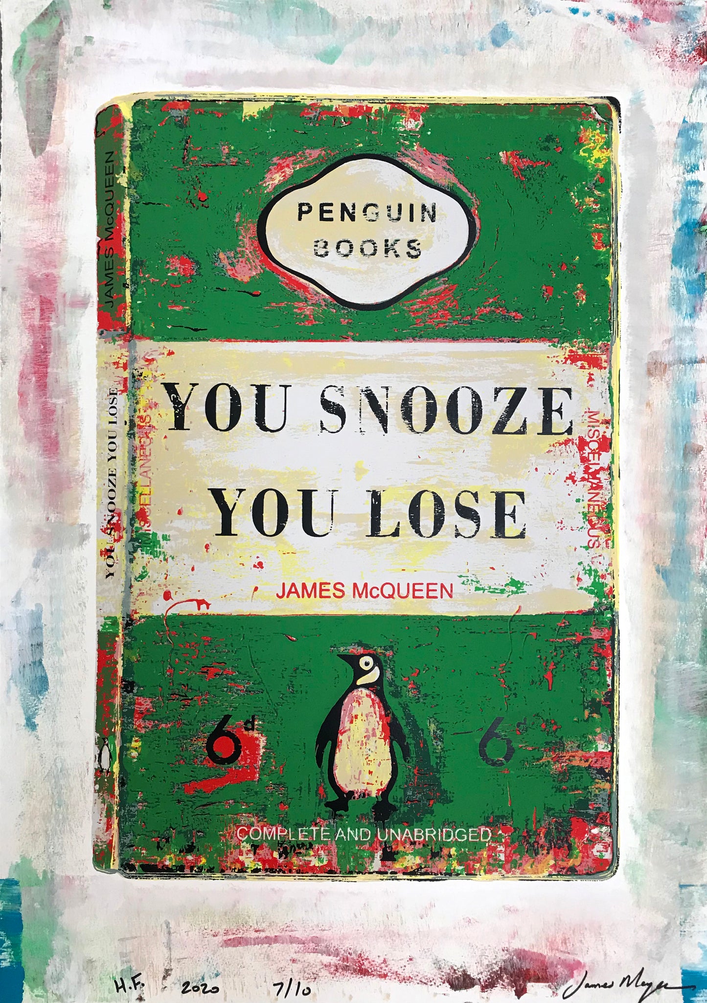 James McQueen | You Snooze You Lose - Green