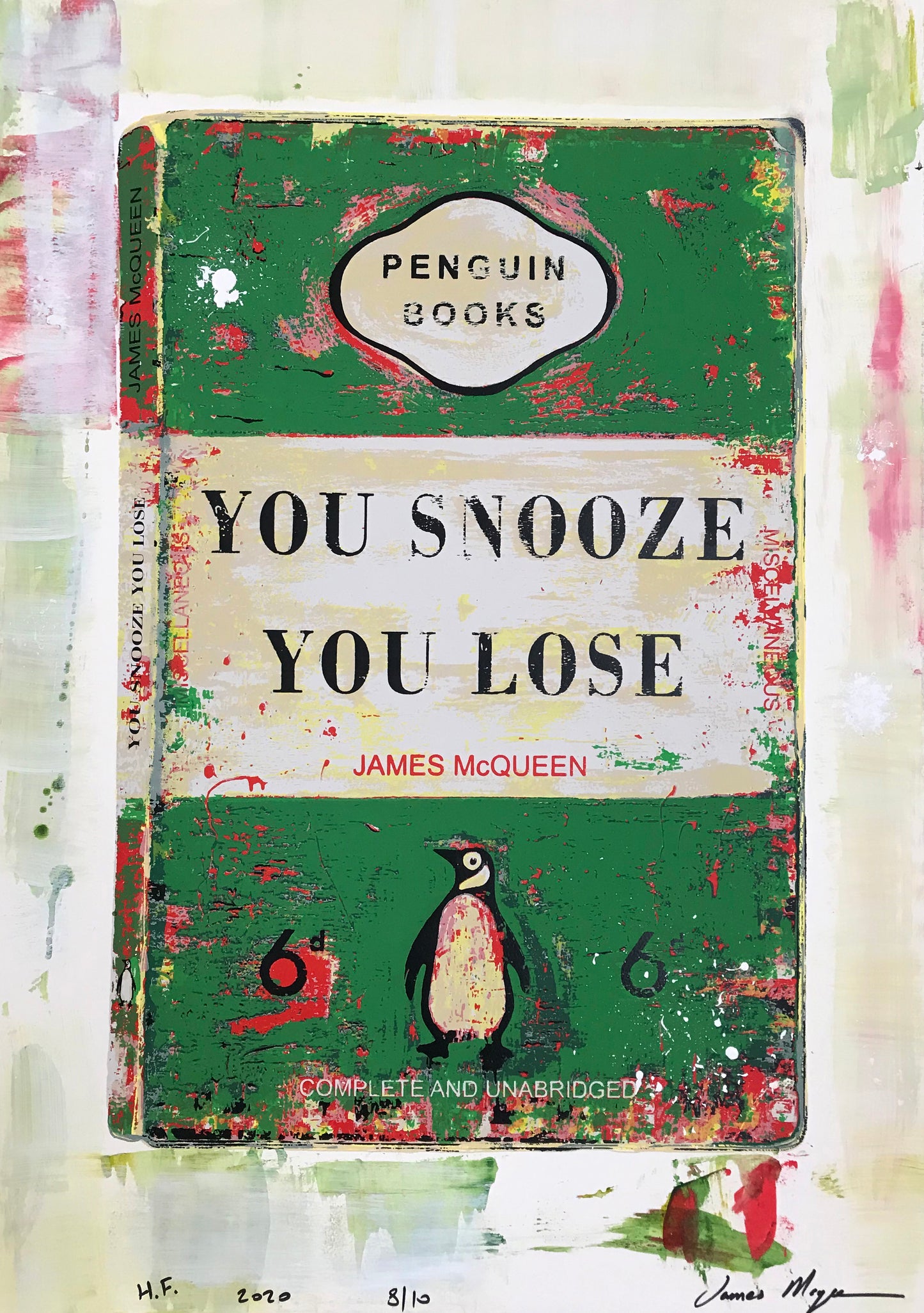 James McQueen | You Snooze You Lose - Green