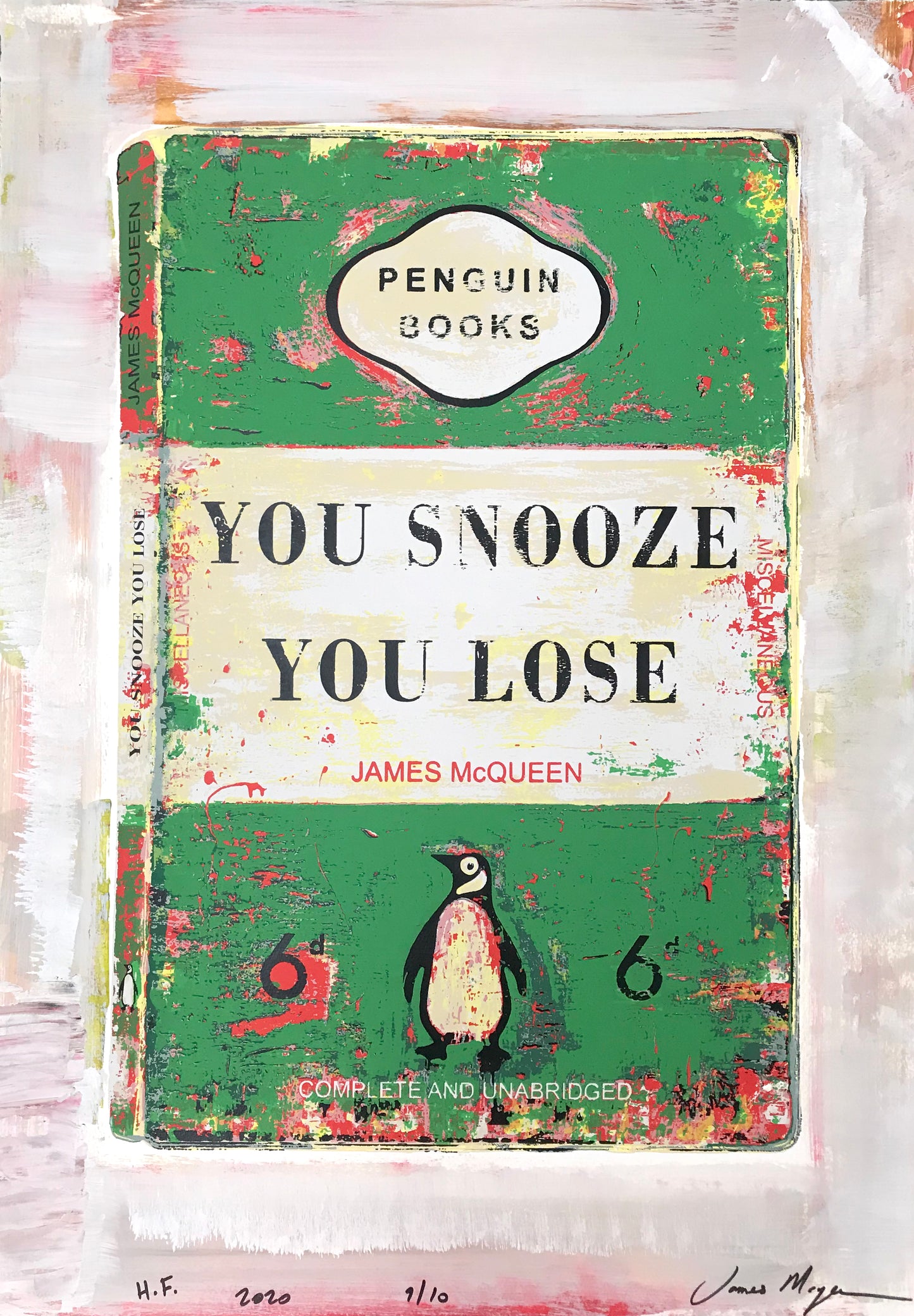 James McQueen | You Snooze You Lose - Green