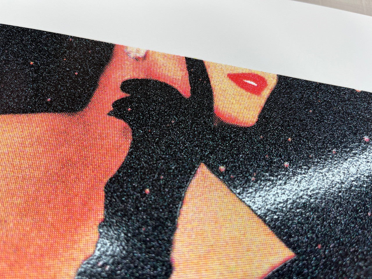 Joe Webb- Dark Matter, Limited edition, Legs, Woman, Red, Space -TAP Galleries