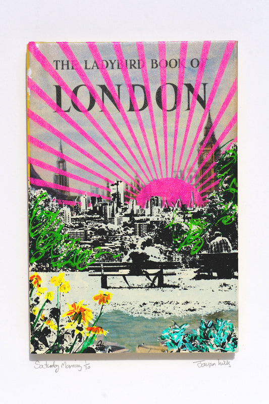 Jayson Lilley, Artist, Saturday Morning, Pink, Glitter, London, TAP Galleries, Online print store