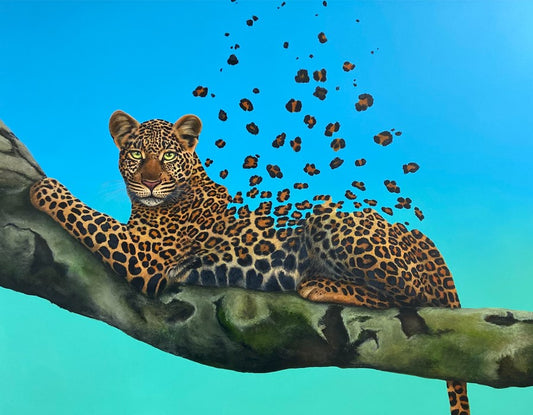 Louise McNaught, Pieces of Heaven, Animals, Wild, Jungle, Wild life, Planet, TAP Galleries, Essex Chelmsford Art Gallery