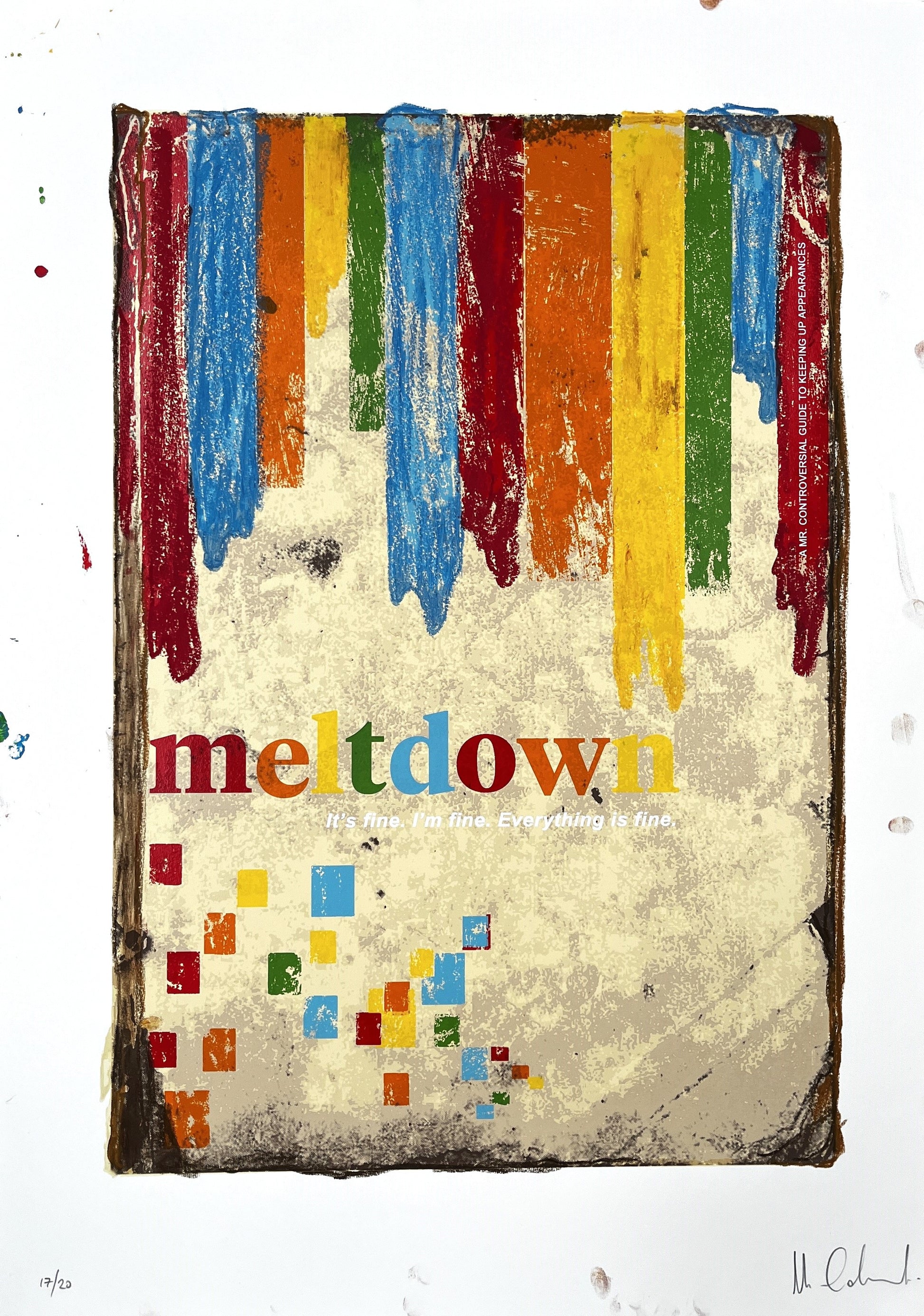 Mr Controversial, Artist, Meltdown, Colour TAP Galleries, Essex Chelmsford Art Gallery