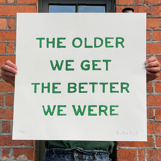 Bob & Eve | The Older We Get The Better We Were