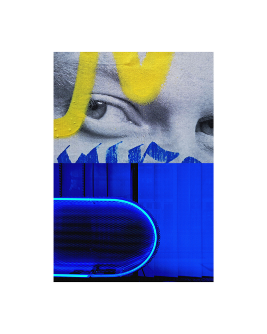 Jonathan Armstrong | OOH Series: Neon Blue