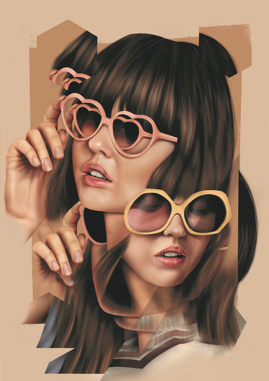 Wolf Blazar- Artist, Ain't What You See, Limited edition print, Pop art, Portrait, TAP Galleries, Chelmsford, Essex Gallery