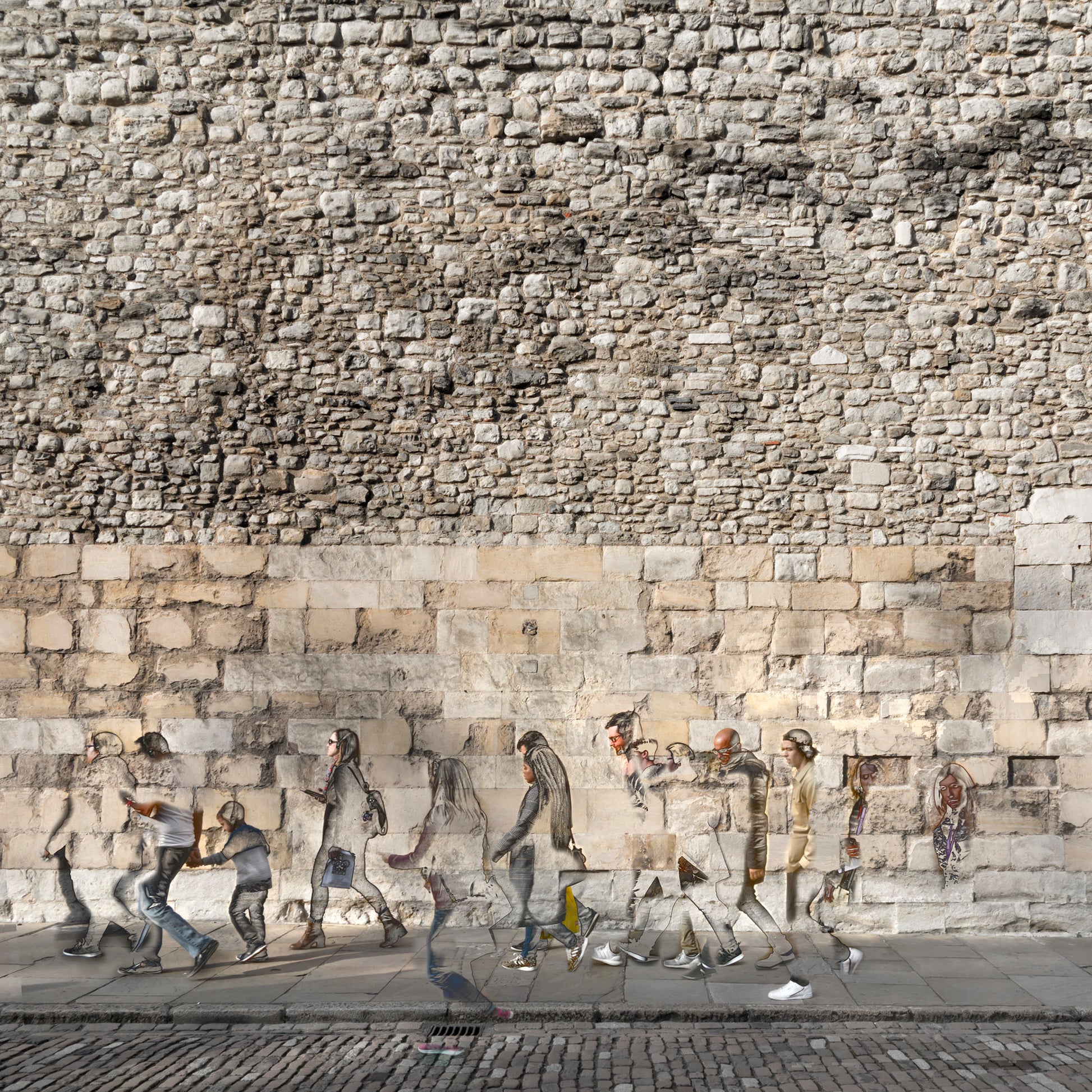 Daniel-Sambraus-Street-Scene-Tower-Of-London-Limited-Edition-TAP-Galleries