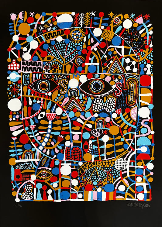 David Shillinglaw- Artist, We Are The Cosmos, Limited edition, Lat available print, TAP Galleries, Essex Art Gallery  