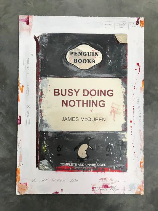 James McQueen | Busy Doing Nothing (Lockdown 2020) - Grey