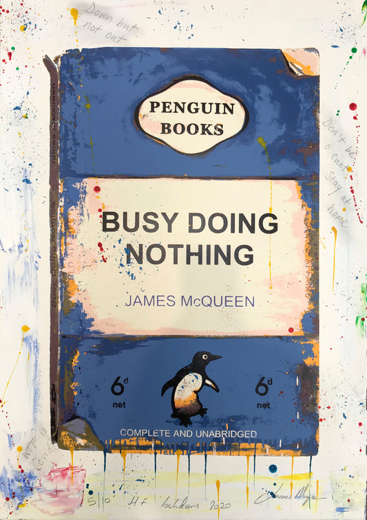 James McQueen | Busy Doing Nothing (Lockdown2020) Blue