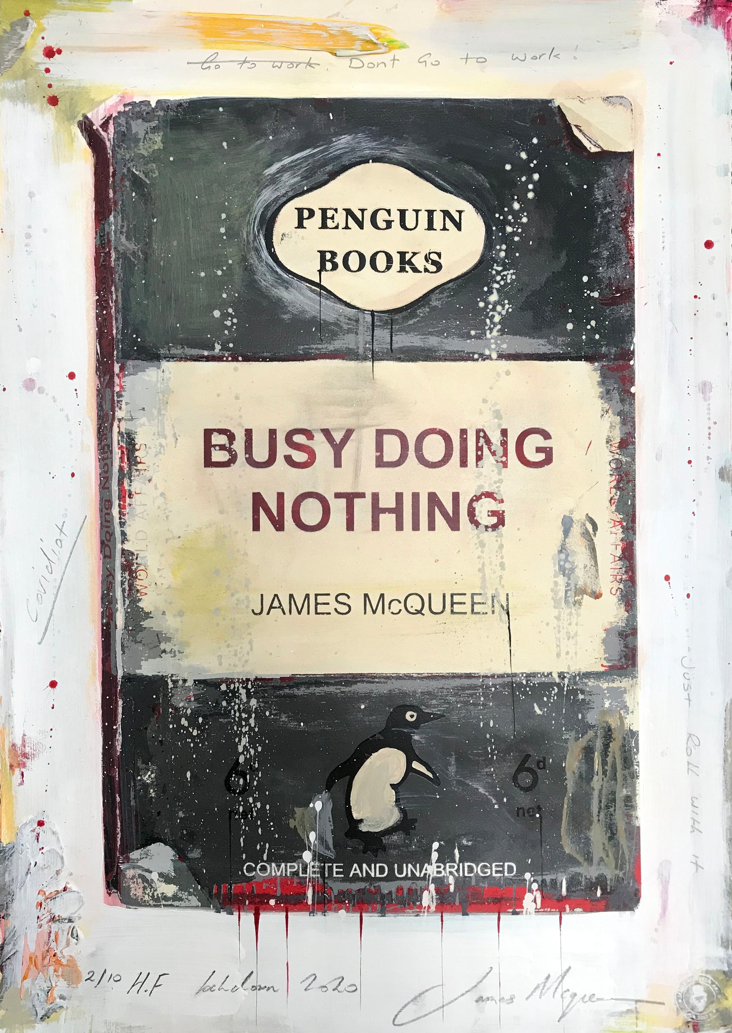 James McQueen | Busy Doing Nothing (Lockdown 2020) Grey