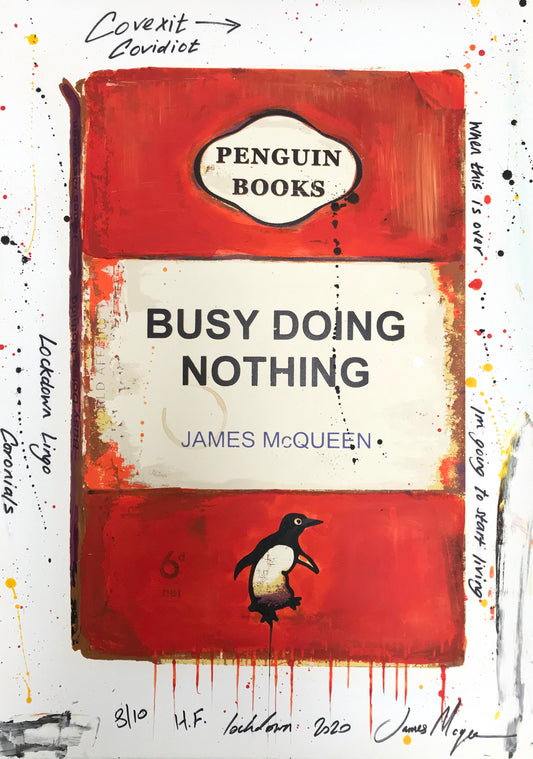 James McQueen | Busy Doing Nothing (Lockdown 2020) Orange