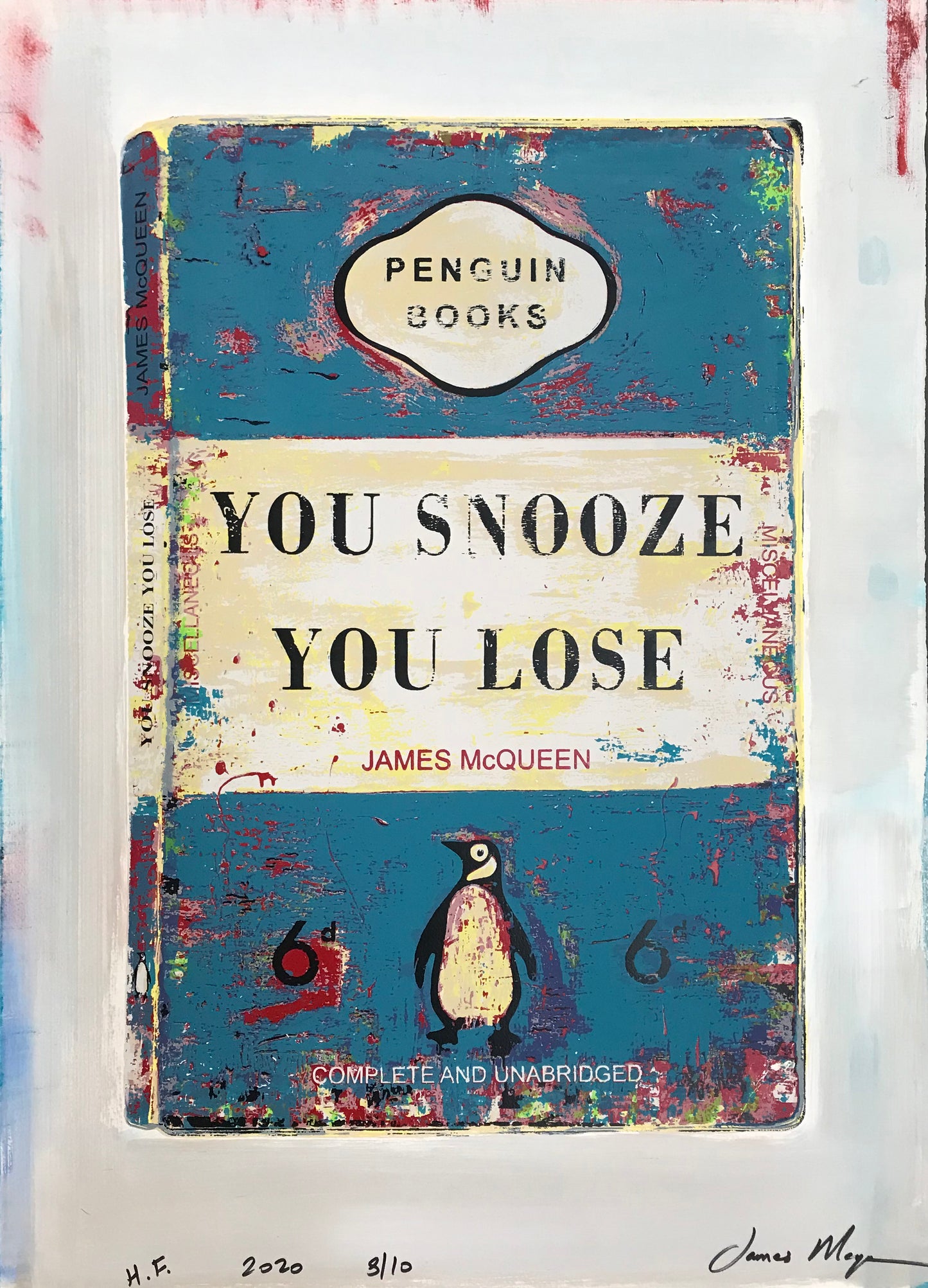 James McQueen | You Snooze You Lose - Blue