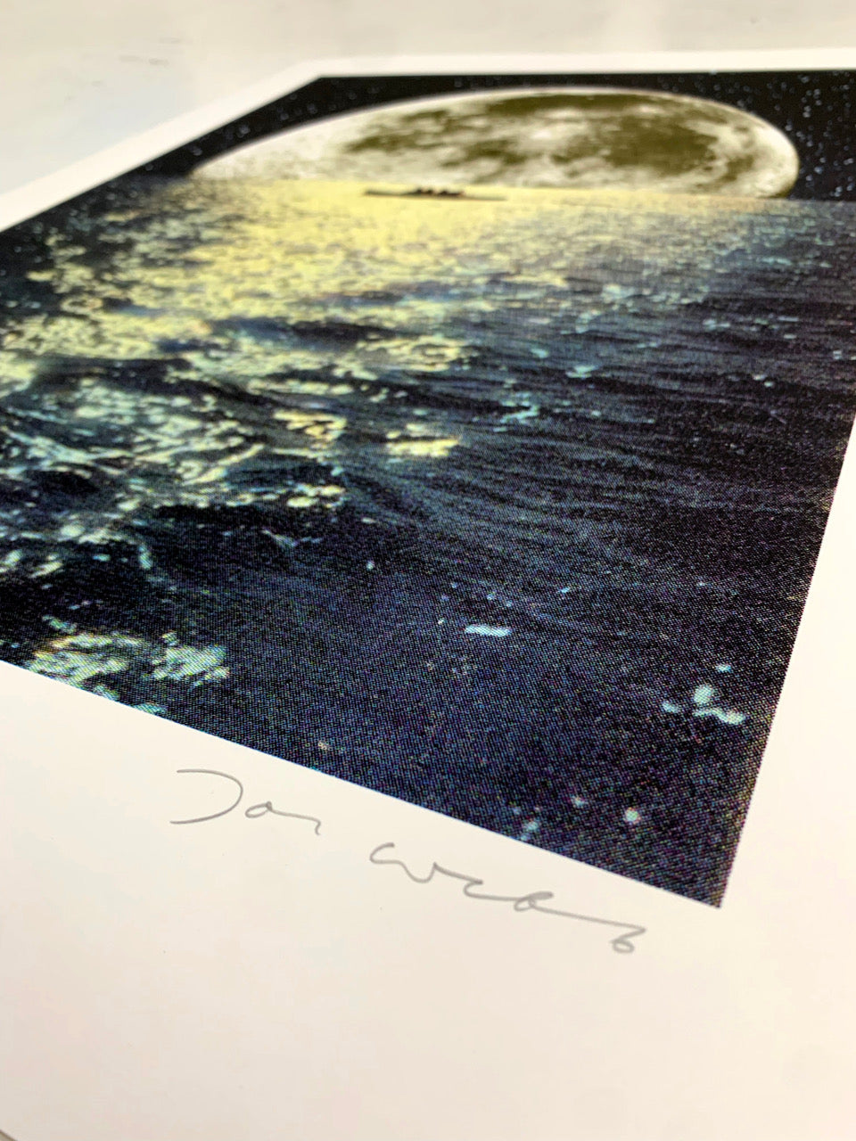 Joe Webb- Limited edition, Gravity, Print, Sea, Space, Moon -TAP Galleries