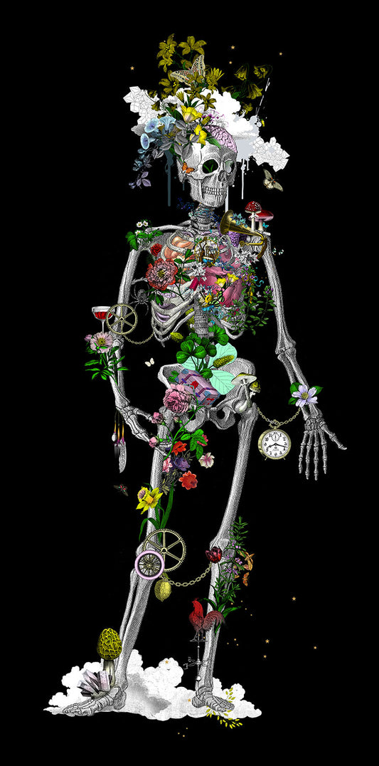 Kristjana Williams | Ad Moldu Skaltu Verda - Still Skeleton Black