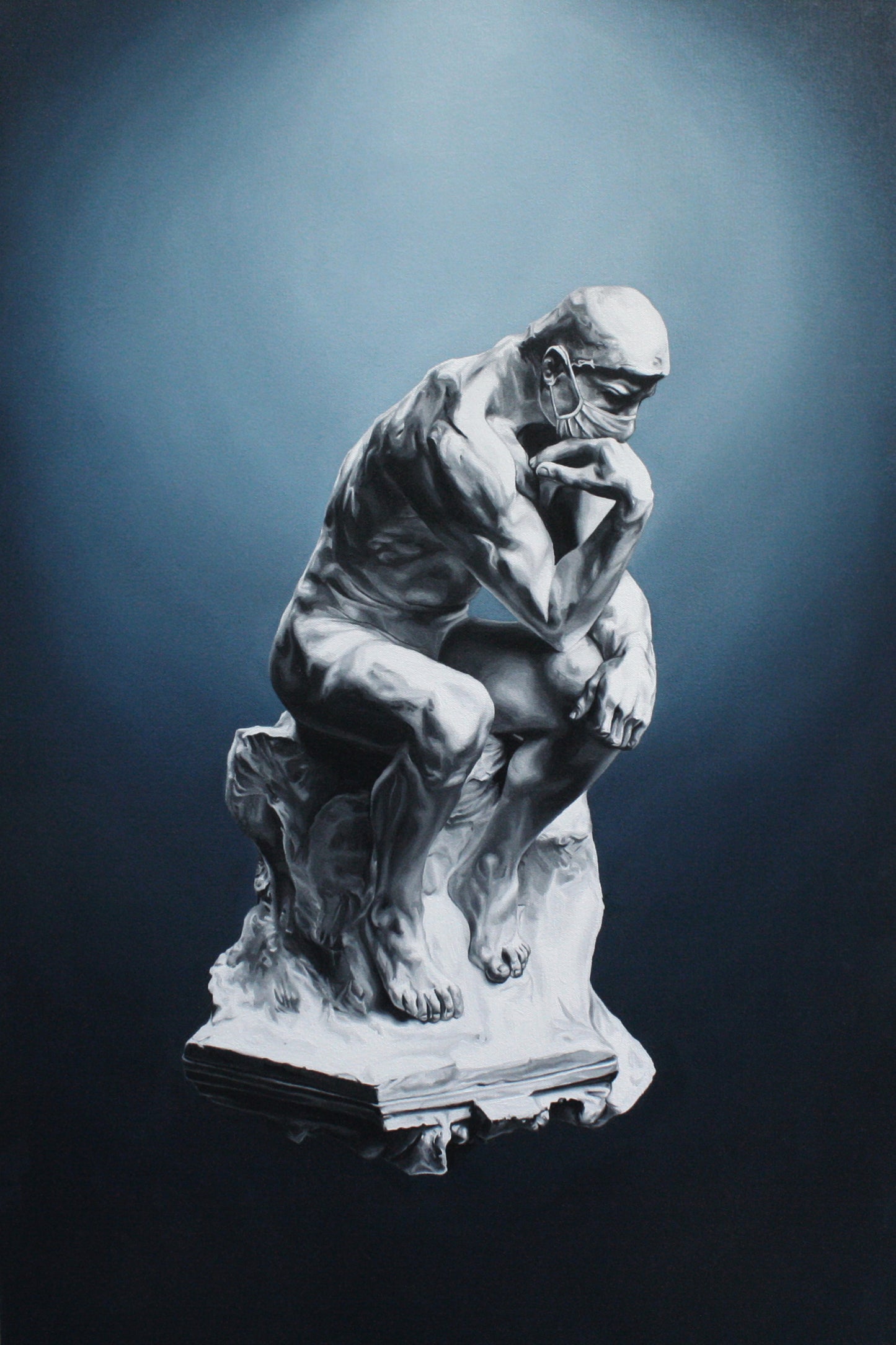 Tiffany Barber- The thinker, Limited edition, Artist, Art -TAP Galleries, Essex Gallery