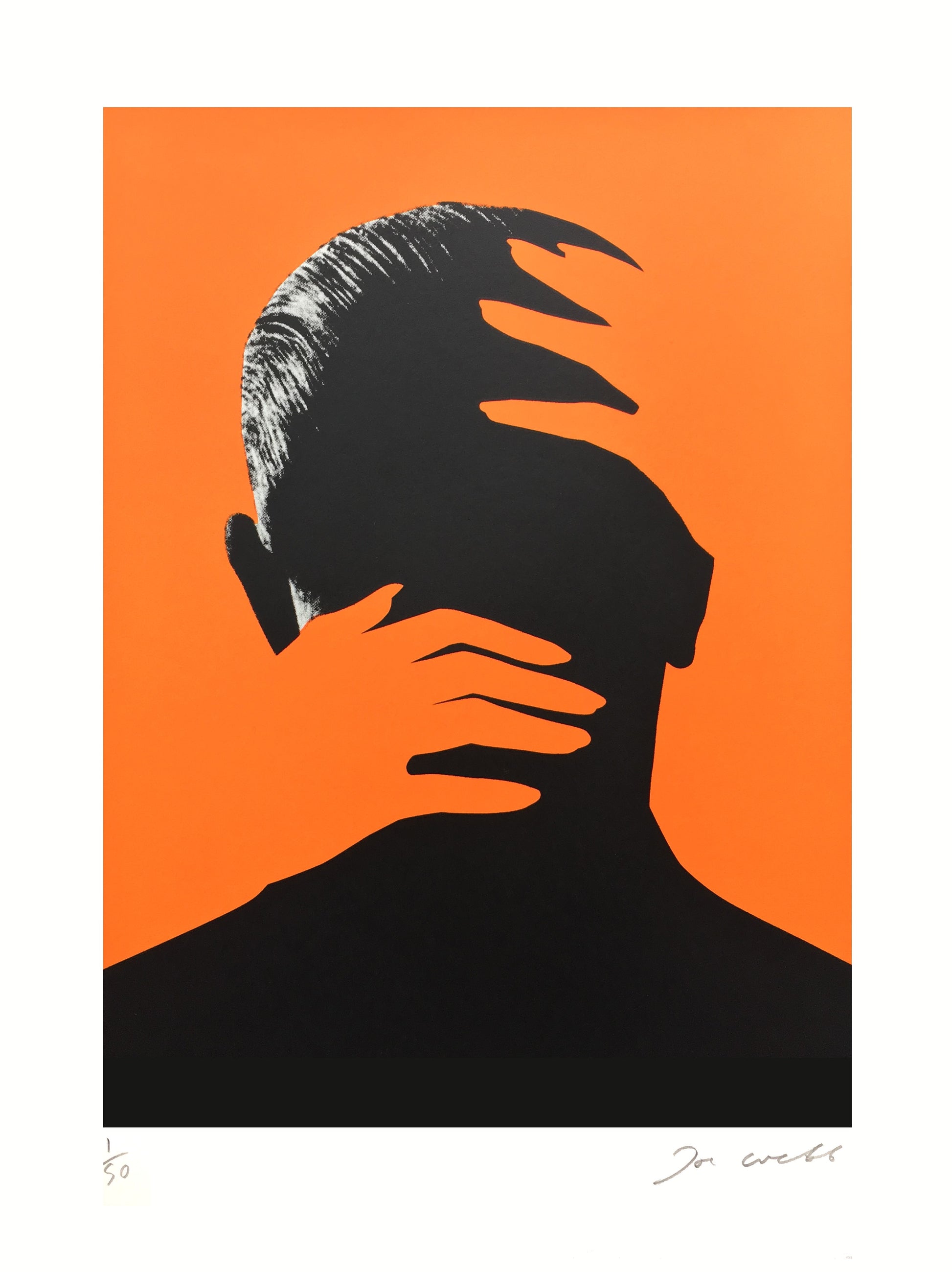 Embrace Orange | Joe Webb | Limited Edition Silkscreen Print