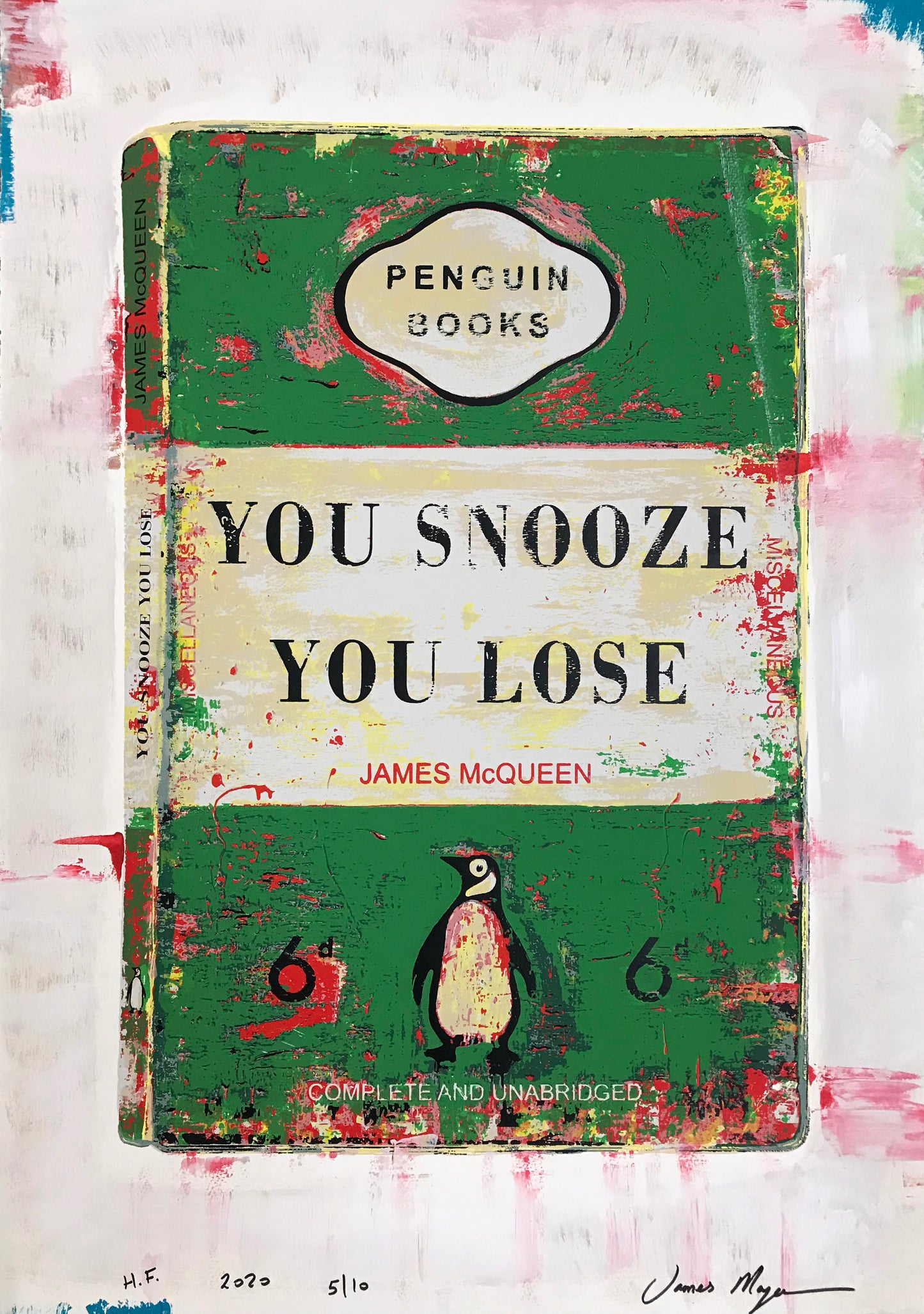 James McQueen | You Snooze You Lose - Green