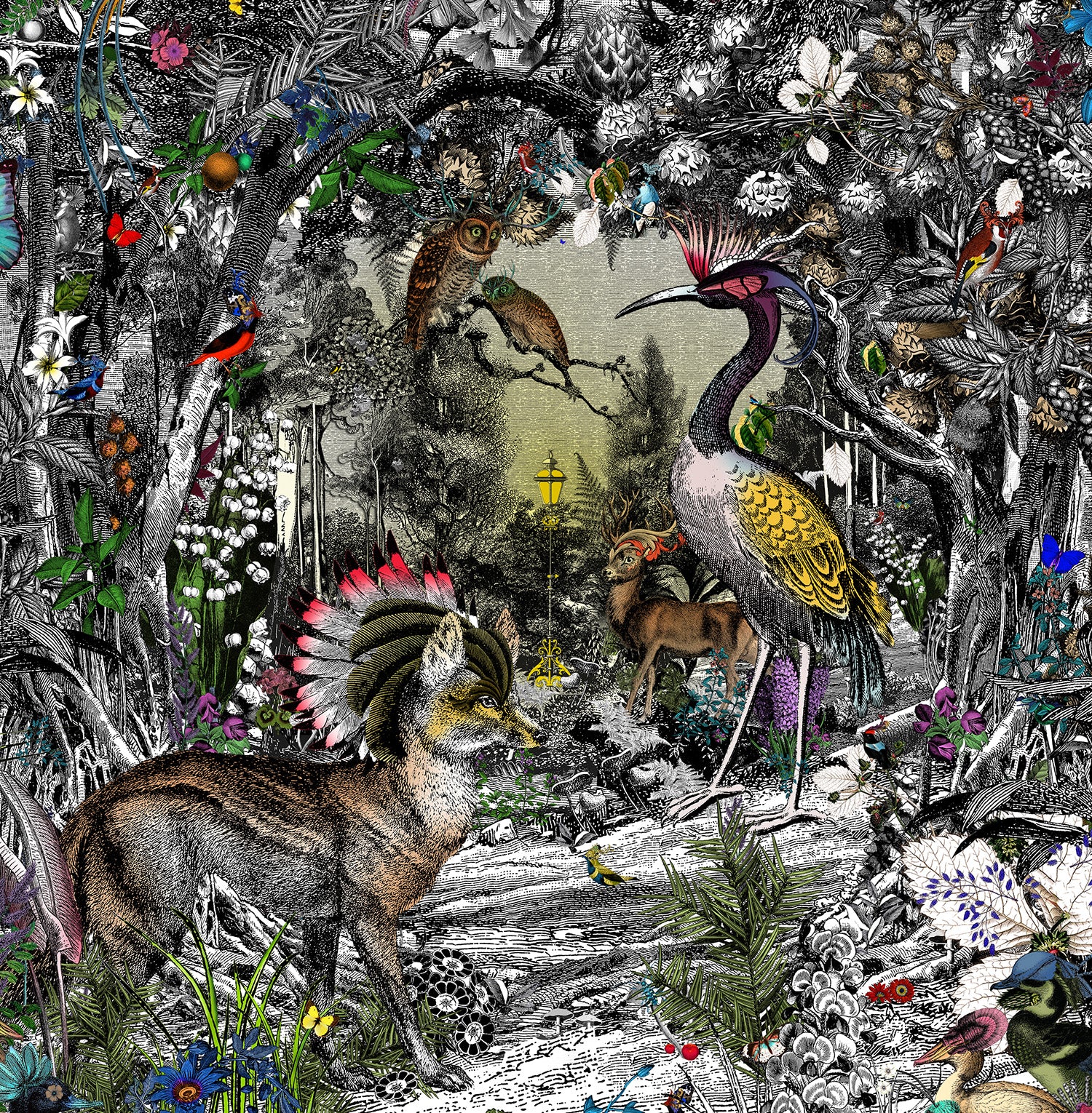 Kristjana Williams- The Menagerie at Penhaligons, Central, 2022, Limited edition -TAP Galleries, Essex Gallery