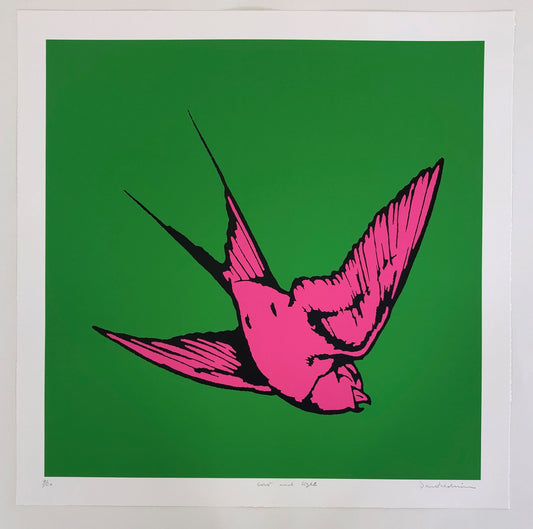 Dan Baldwin | Love and Light - Green and Pink